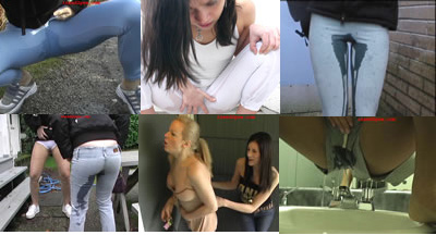 female pee desperation pics video story